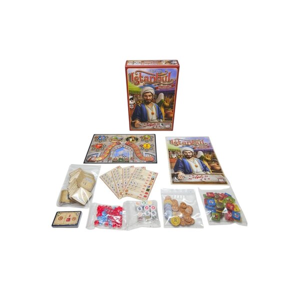 Istanbul Dice Game COMPLETE Family Board Game Rudiger Dorn 2017 Ages 14+ - Picture 1 of 7